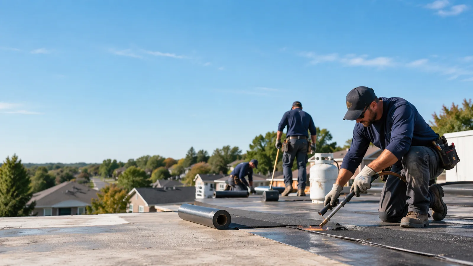 Flat Roof Leak Repair providers in Deforest, WI